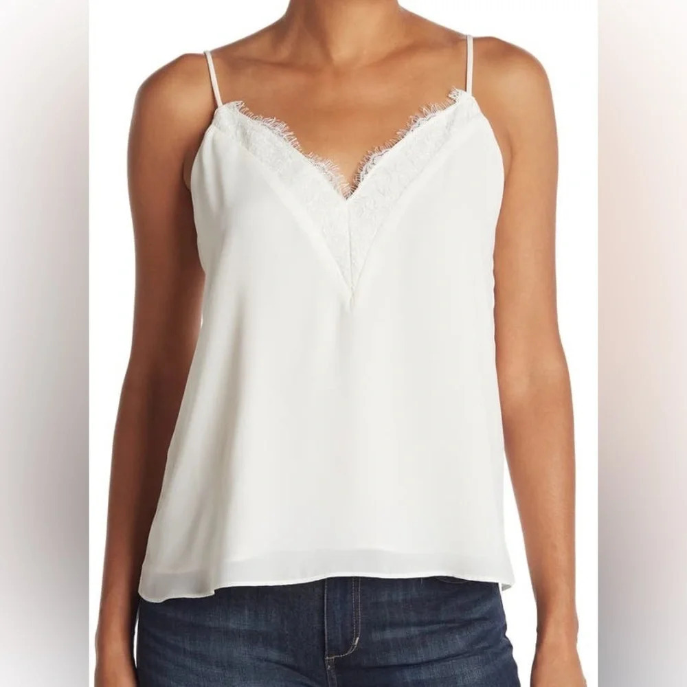 MELROSE and MARKET Lace Cami‎ in Ivory
